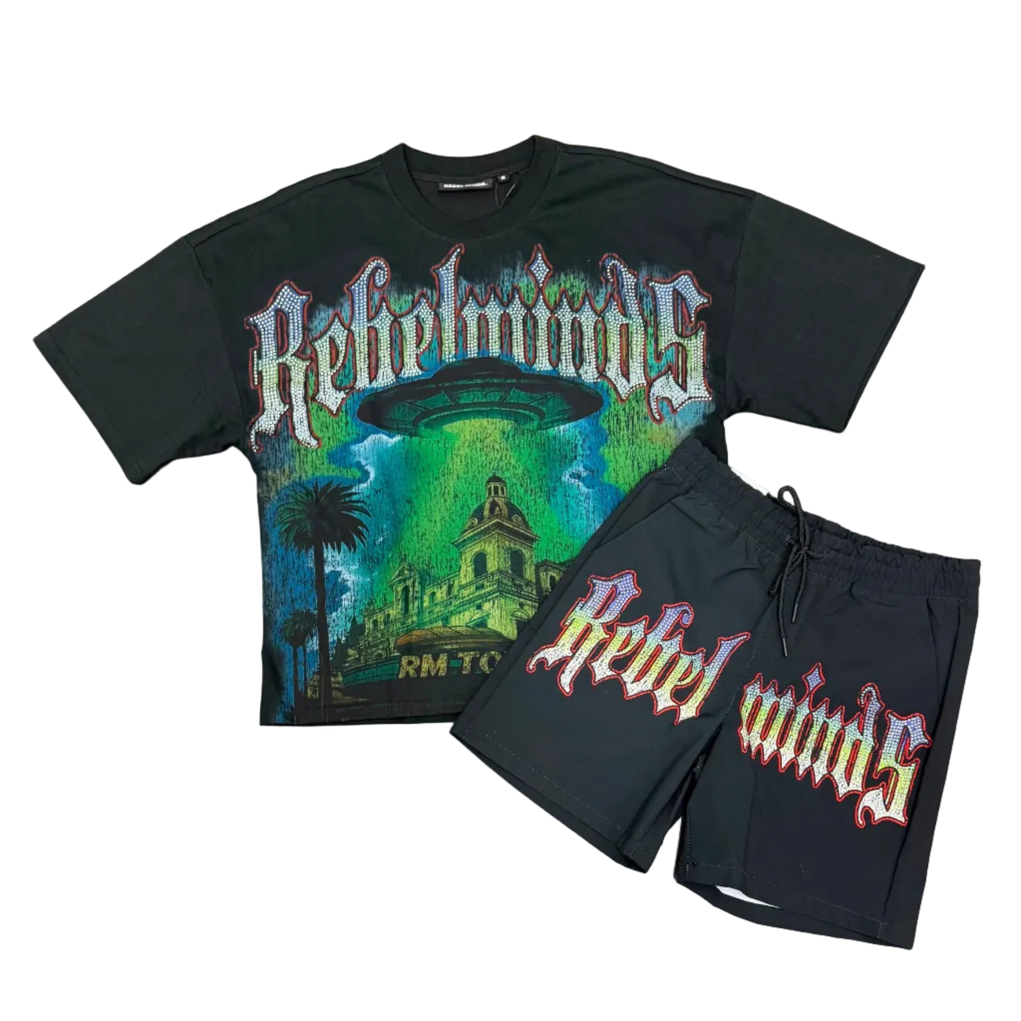 Rebel Minds "RM-Town" Tee– Black