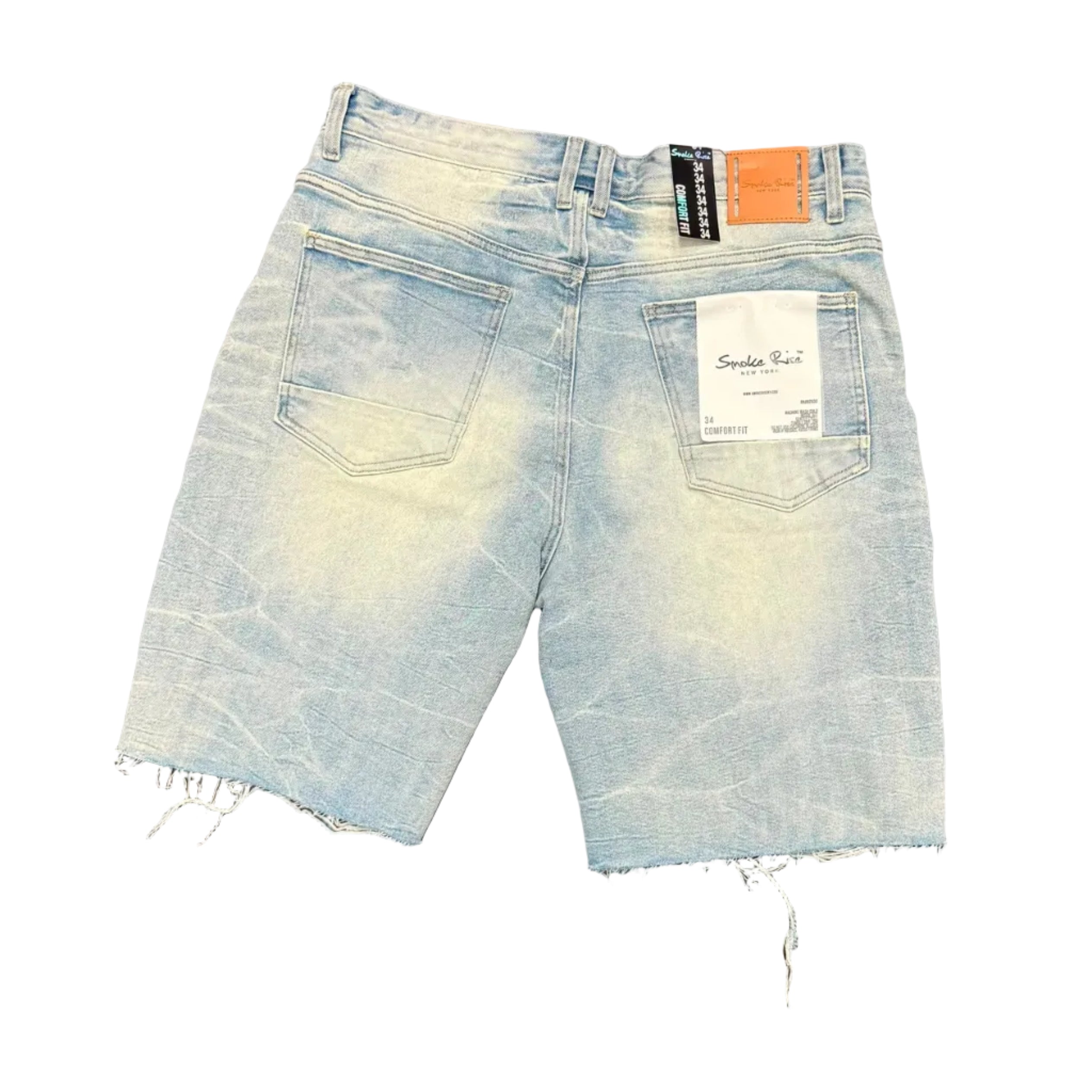 Smoke Rise Frayed Hem Jeans