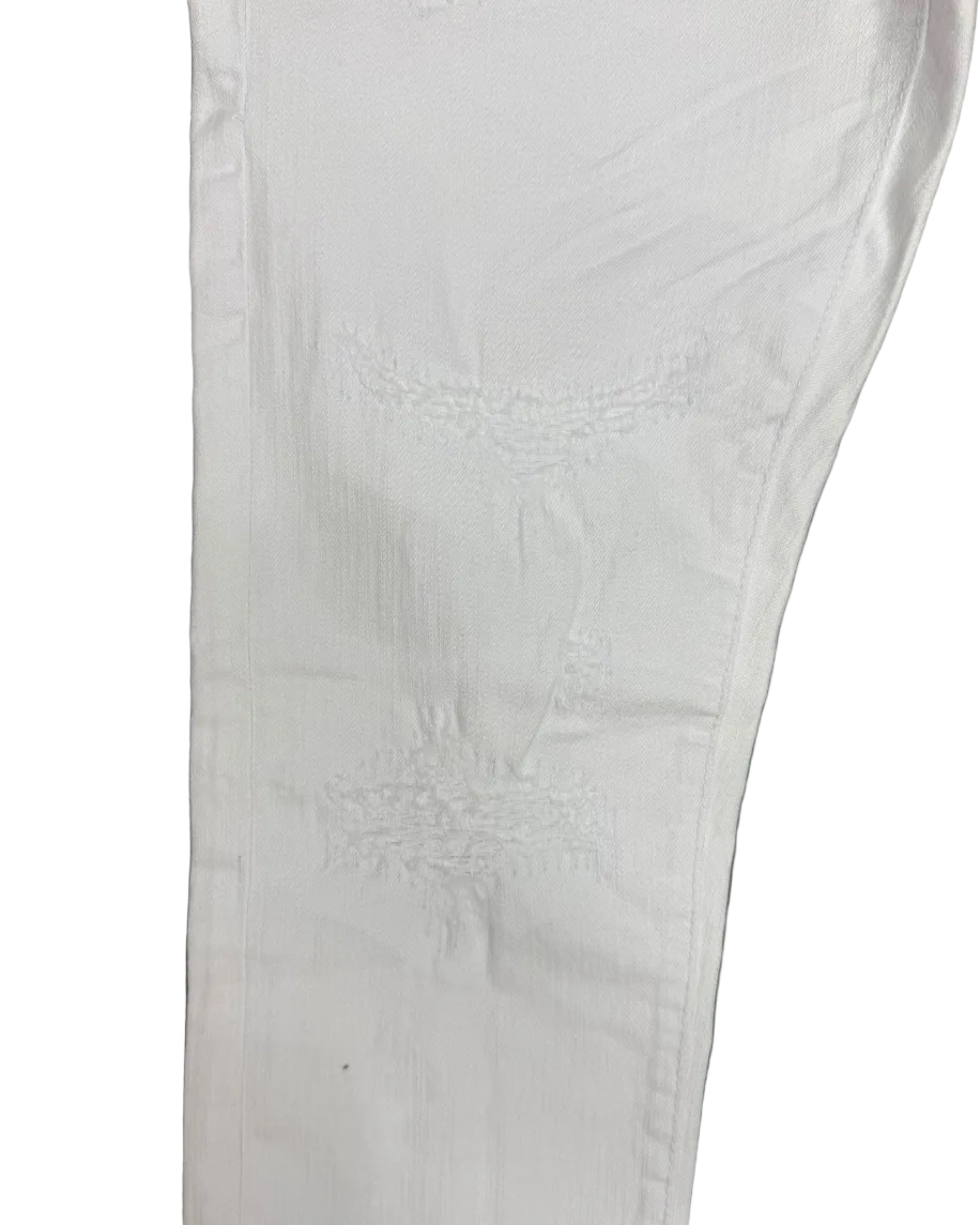 Jordan Craig White Distressed Skinny Jeans