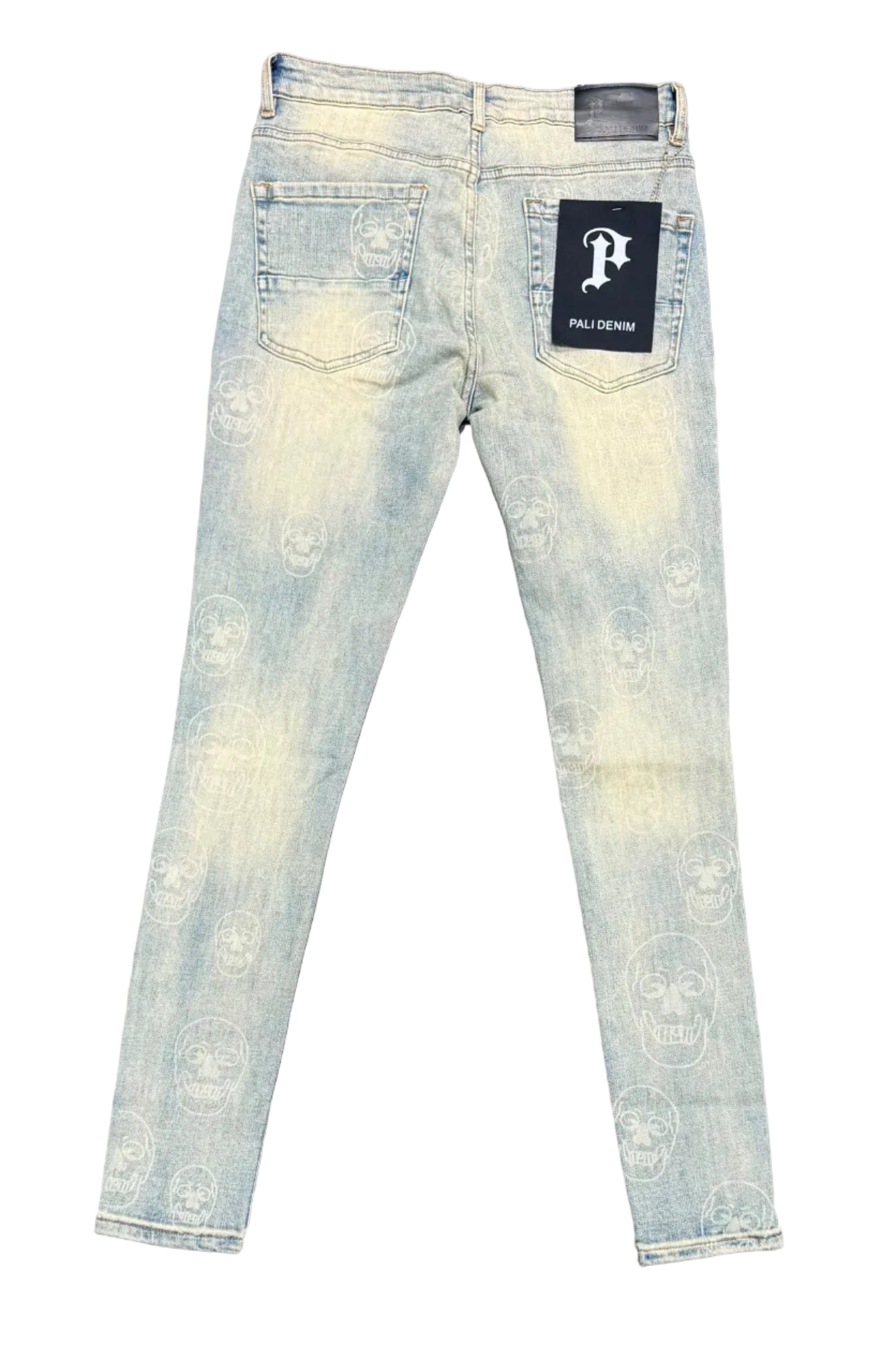 Pali Denim Skull Skinny Jeans– Lt Vintage