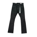 Smoke Rise Black Rhinestone Stacked Flare Jeans