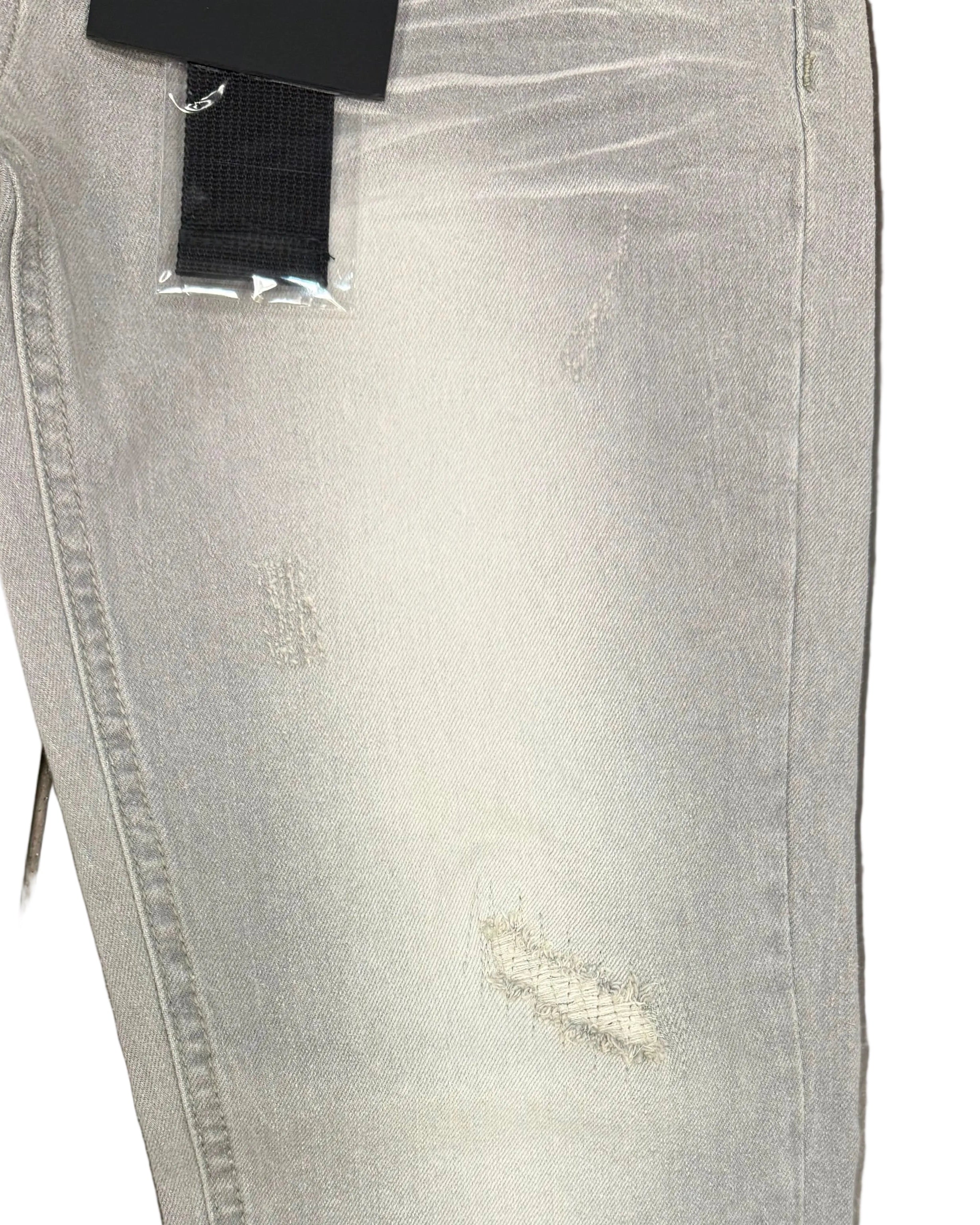 KDNK Lt Grey Vintage Wash Skinny Jeans