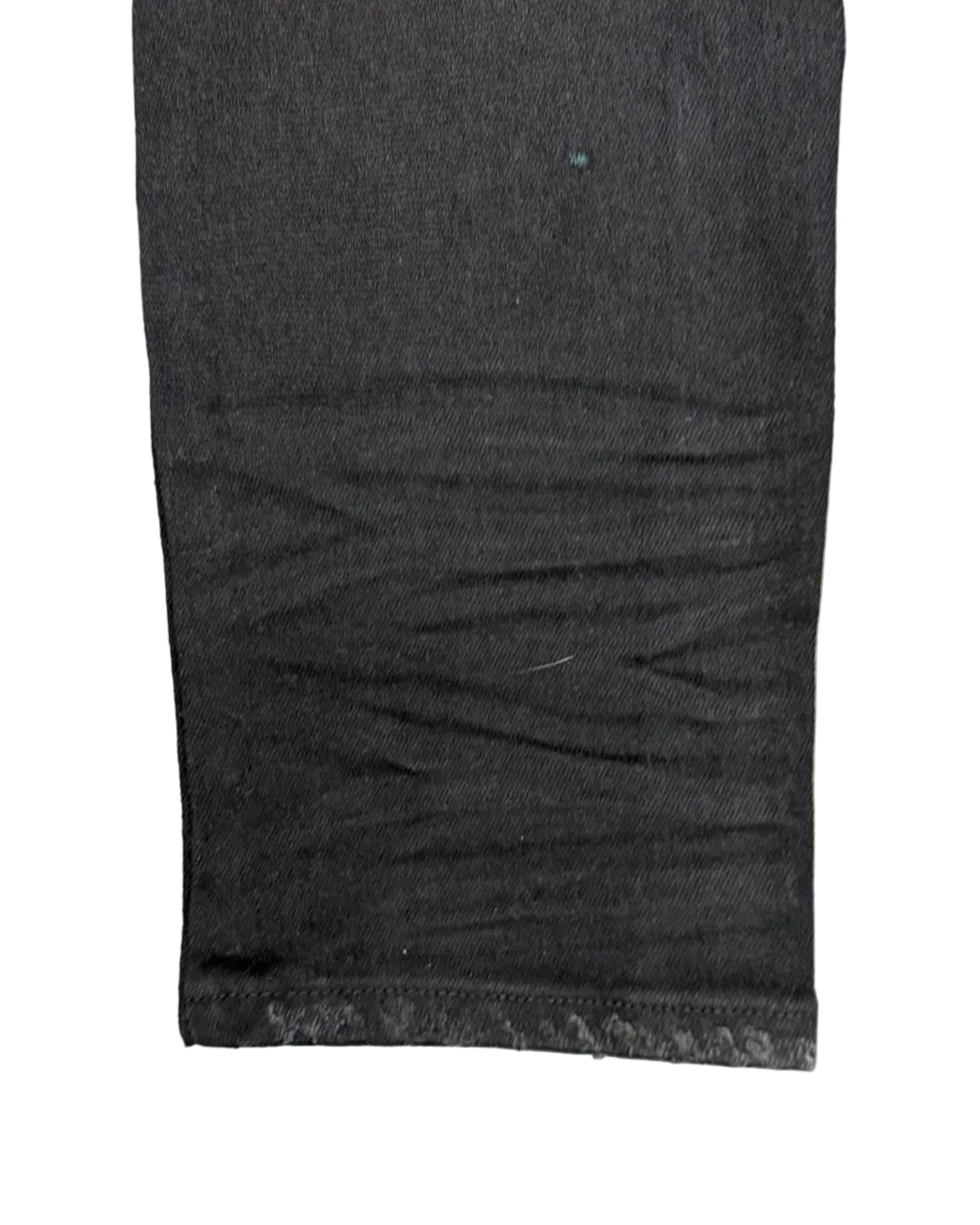 Smoke Rise Distressed Skinny Jeans– Black