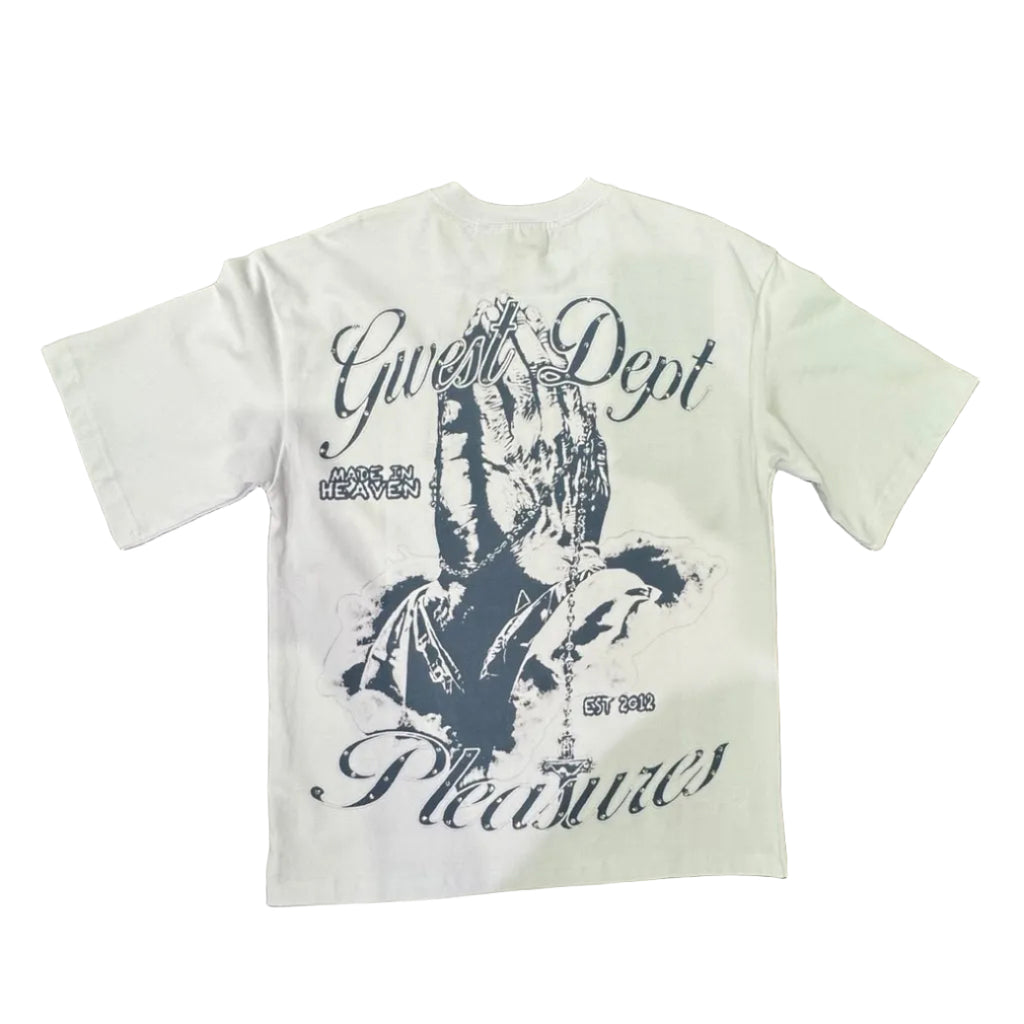 G West Rhinestone Holy Pleasures Tee