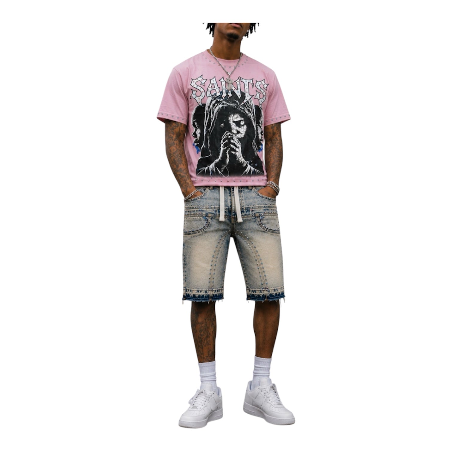 Focus "Crystal Monogram" Vintage Wash