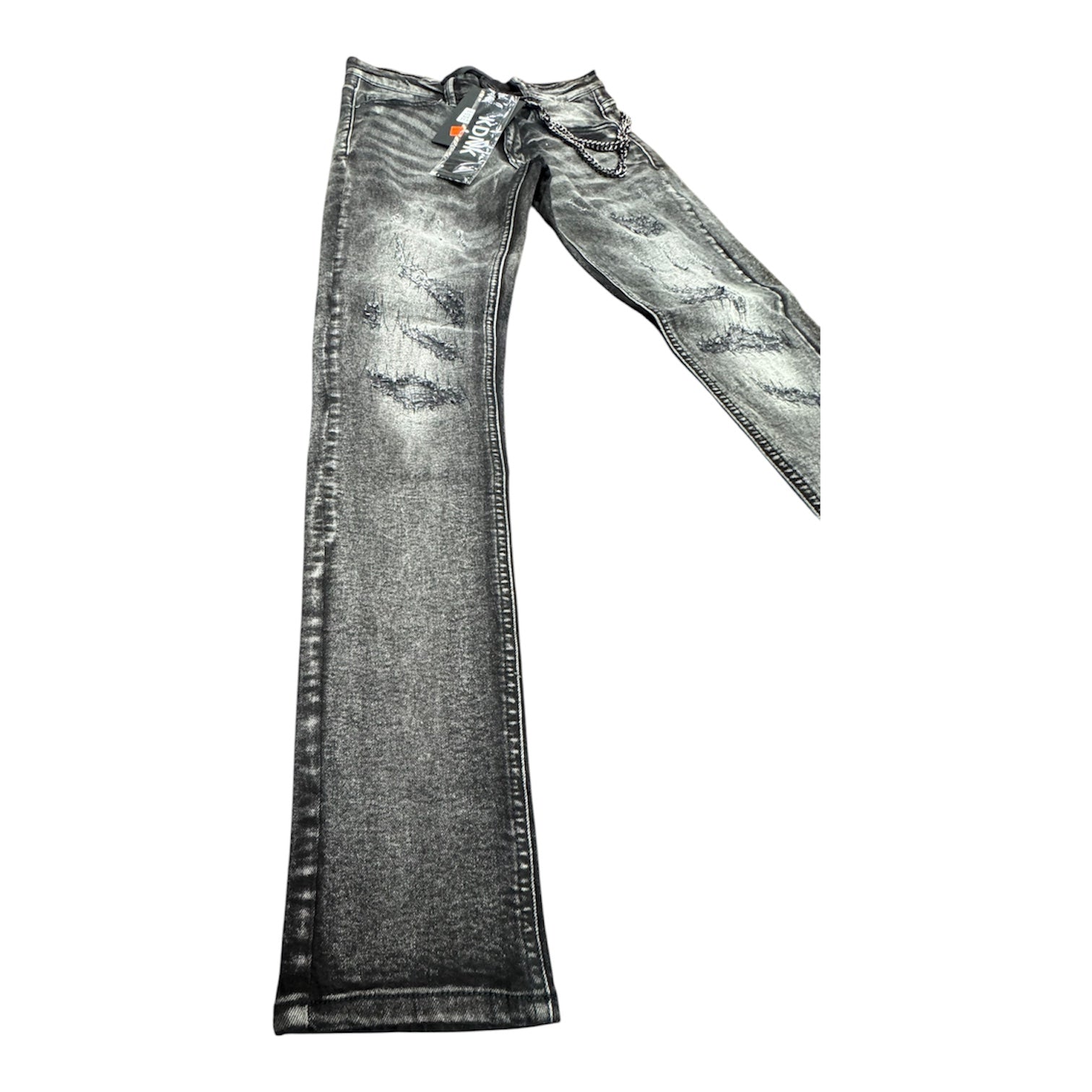KDNK "Washed Black" Skinny Jeans