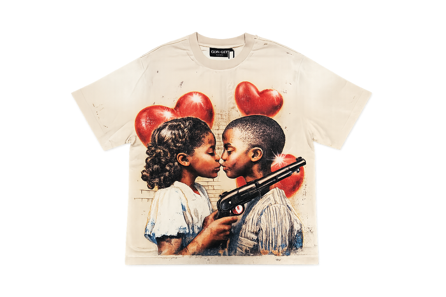 Concept "Love" Tee – Cream