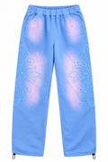 BKYS Cross F.Terry Long Pants - Blue