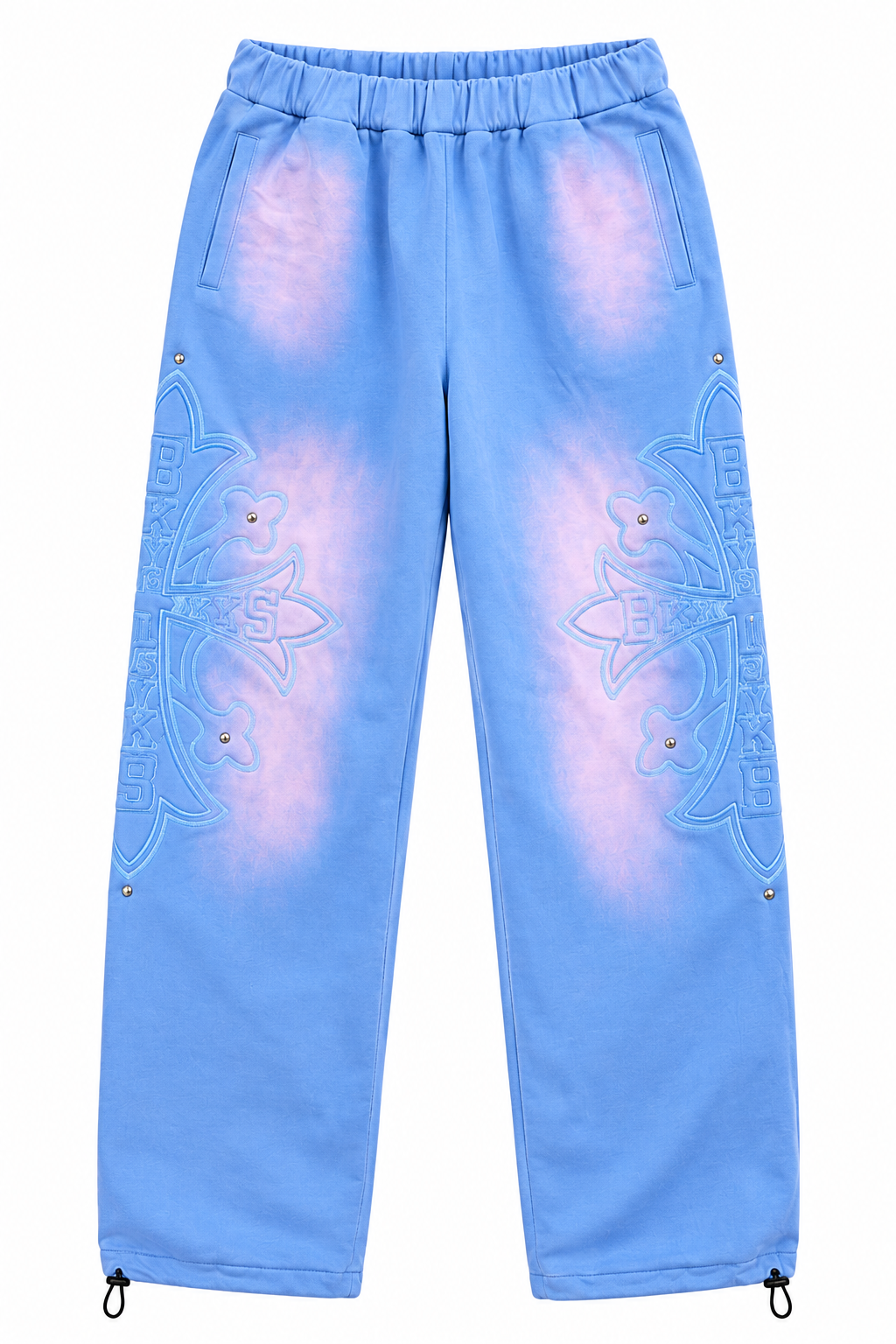 BKYS Cross F.Terry Long Pants - Blue