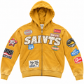 BKYS SAINTS Patch Zip-Up Hoodie