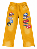 BKYS Saints Patch Wide-Leg Sweatpants