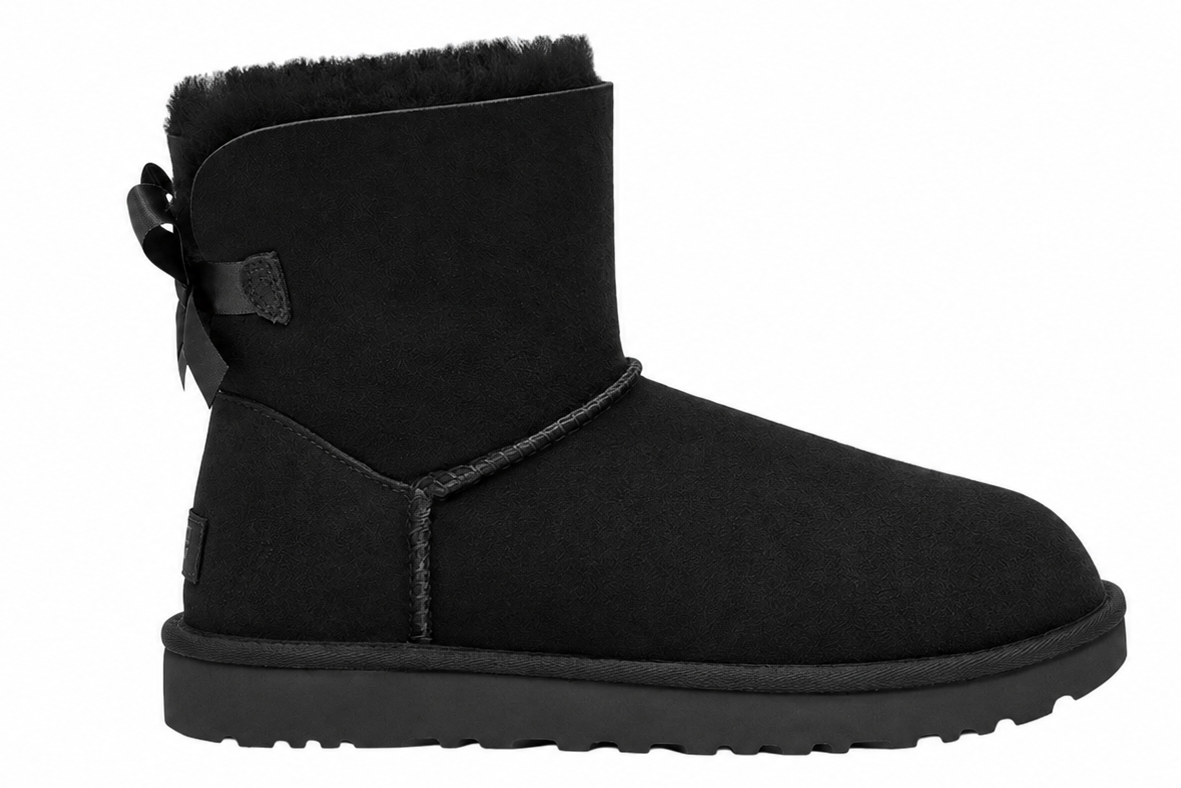 UGG Women’s Mini Bailey Bow II “Black”