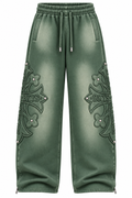 BKYS Cross F.Terry Long Pants Dusty Olive