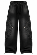 BKYS Cross F.Terry Long Pants - Black