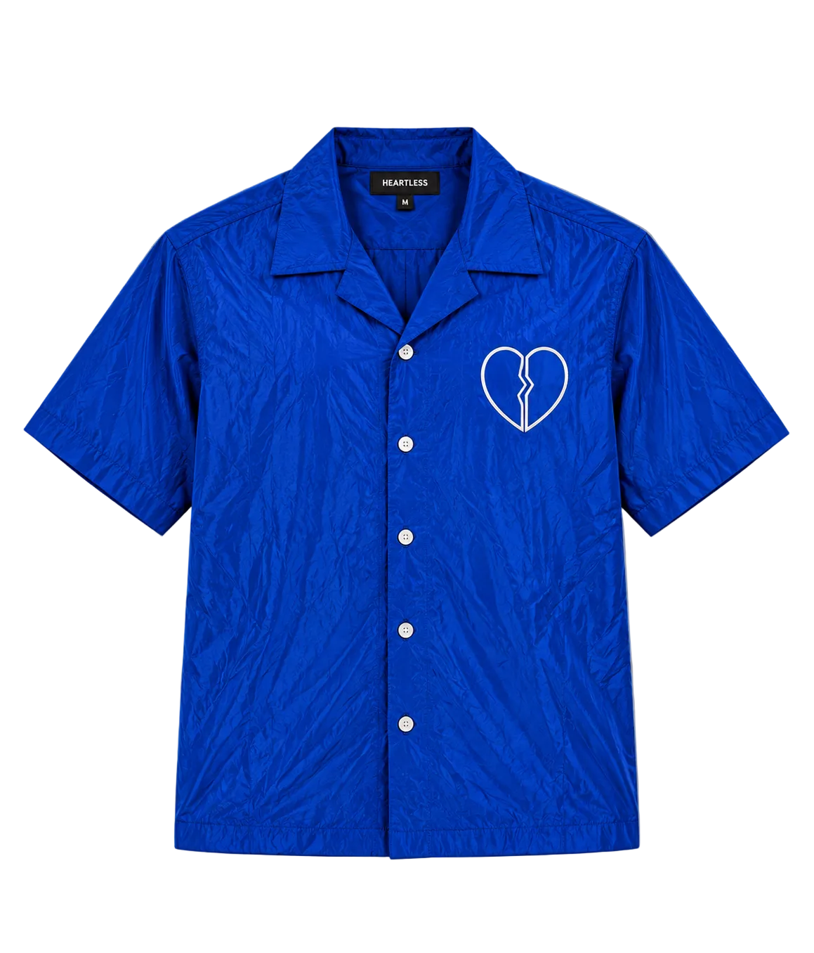 FOCUS Heartless Nylon Button Down R/B