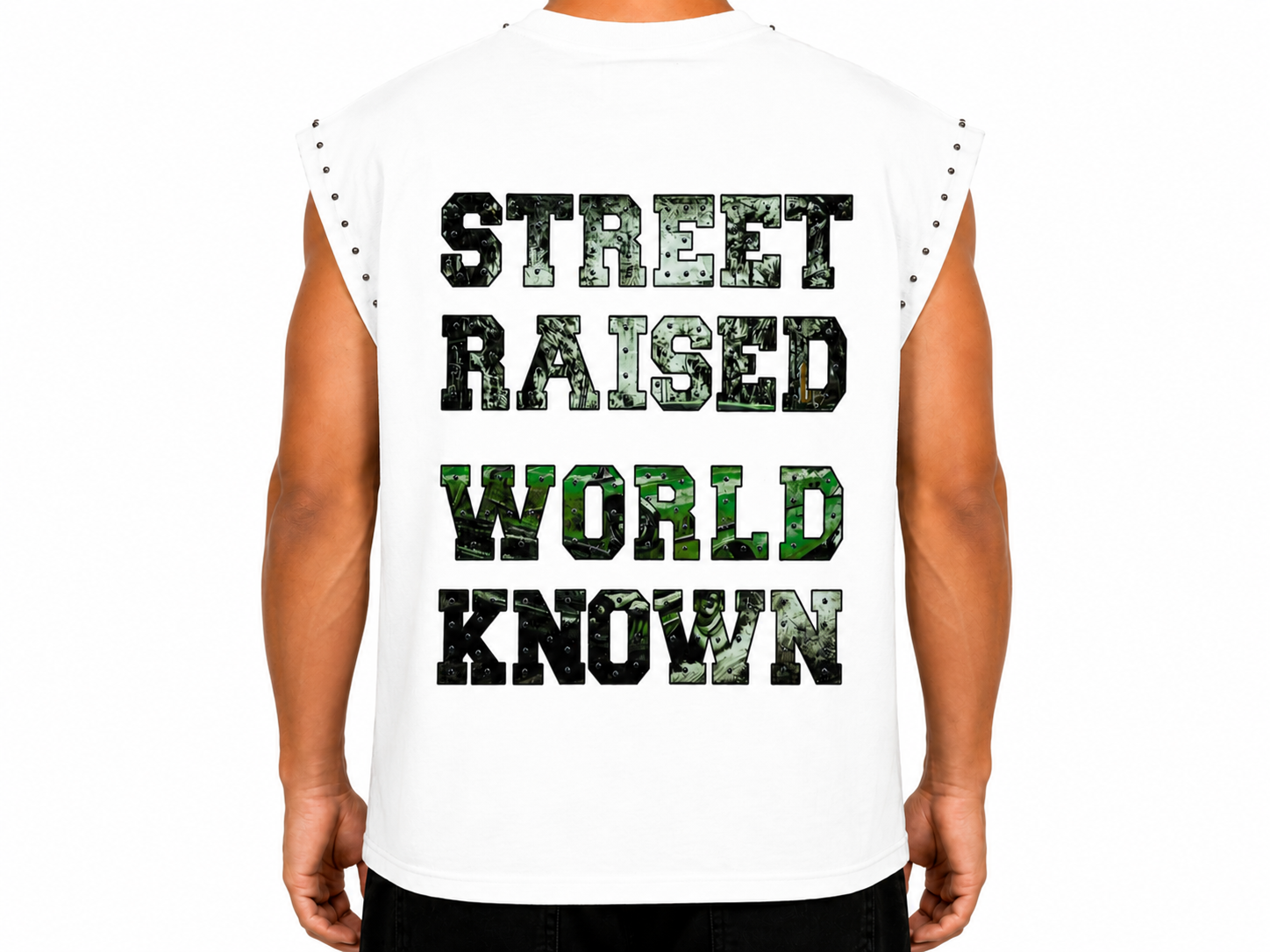 Focus "WANTED" MUSCLE SHIRT