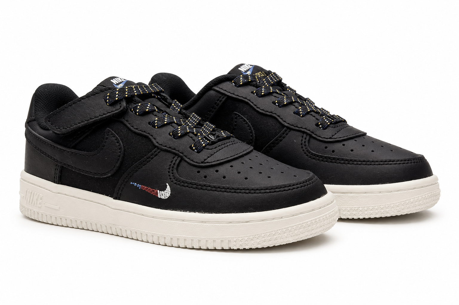 Nike Force 1 Low EasyOn LV8 PS 'Black'