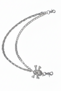 Silver Skull Wallet Chain