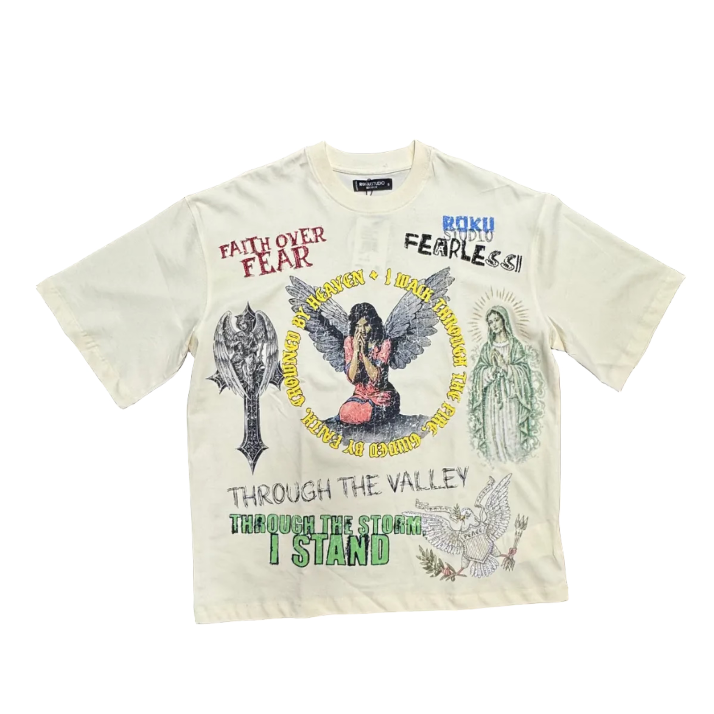 Roku Studio Faith Over Fear Tee