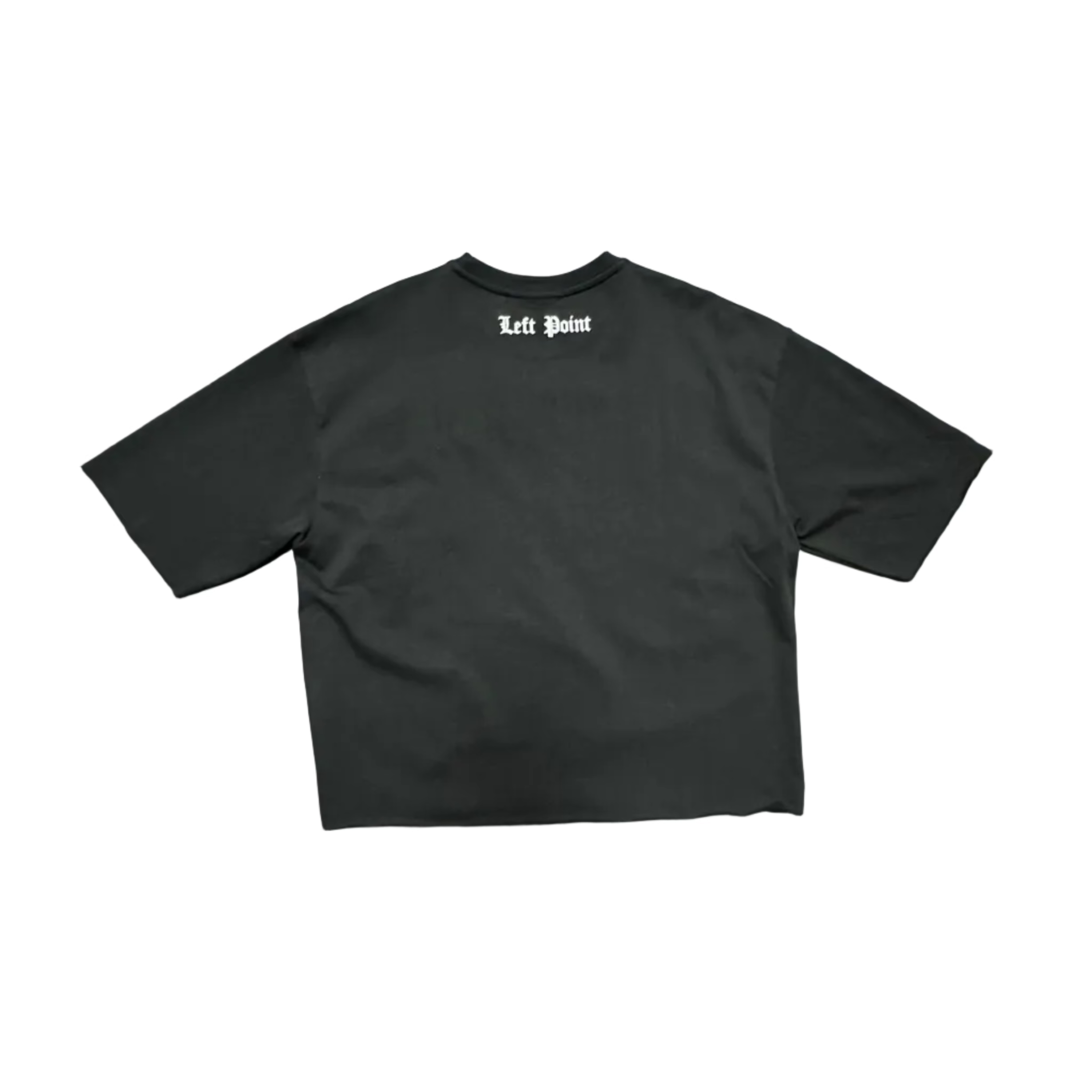 Left Point Crystal Skull Graphic Tee - Black