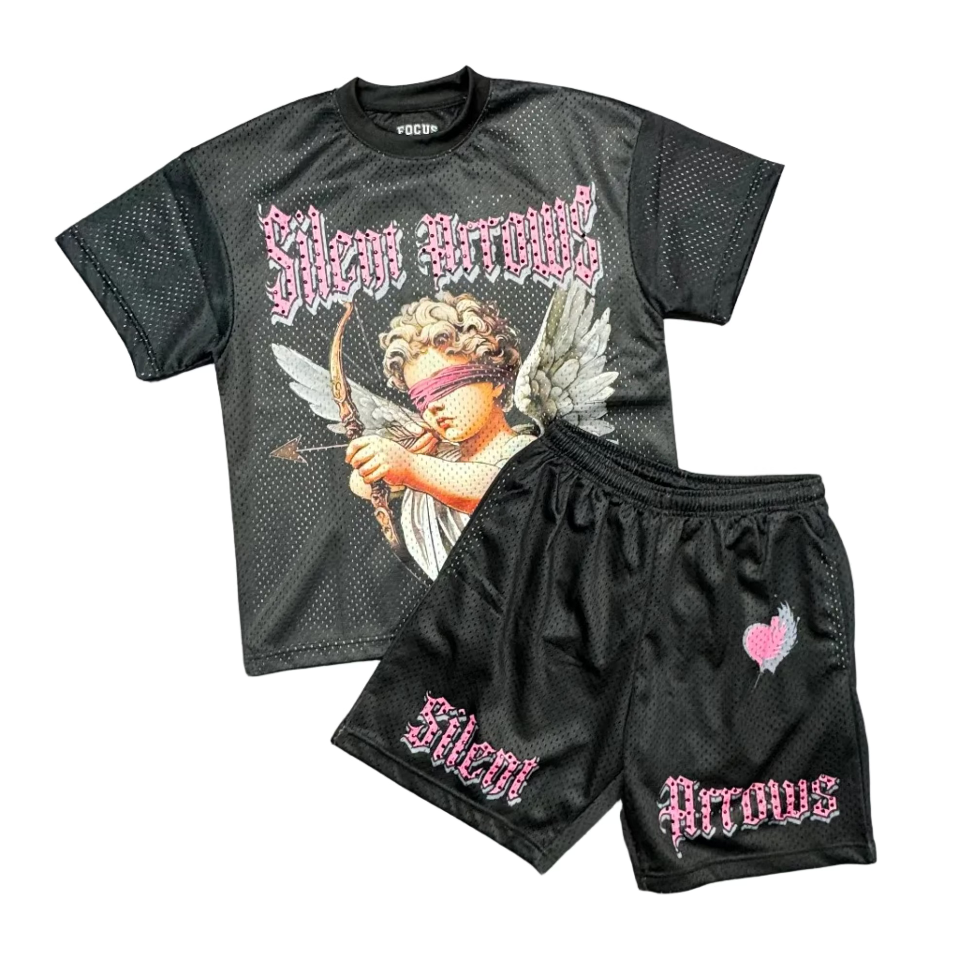 Focus Silent Arrows Mesh Shorts