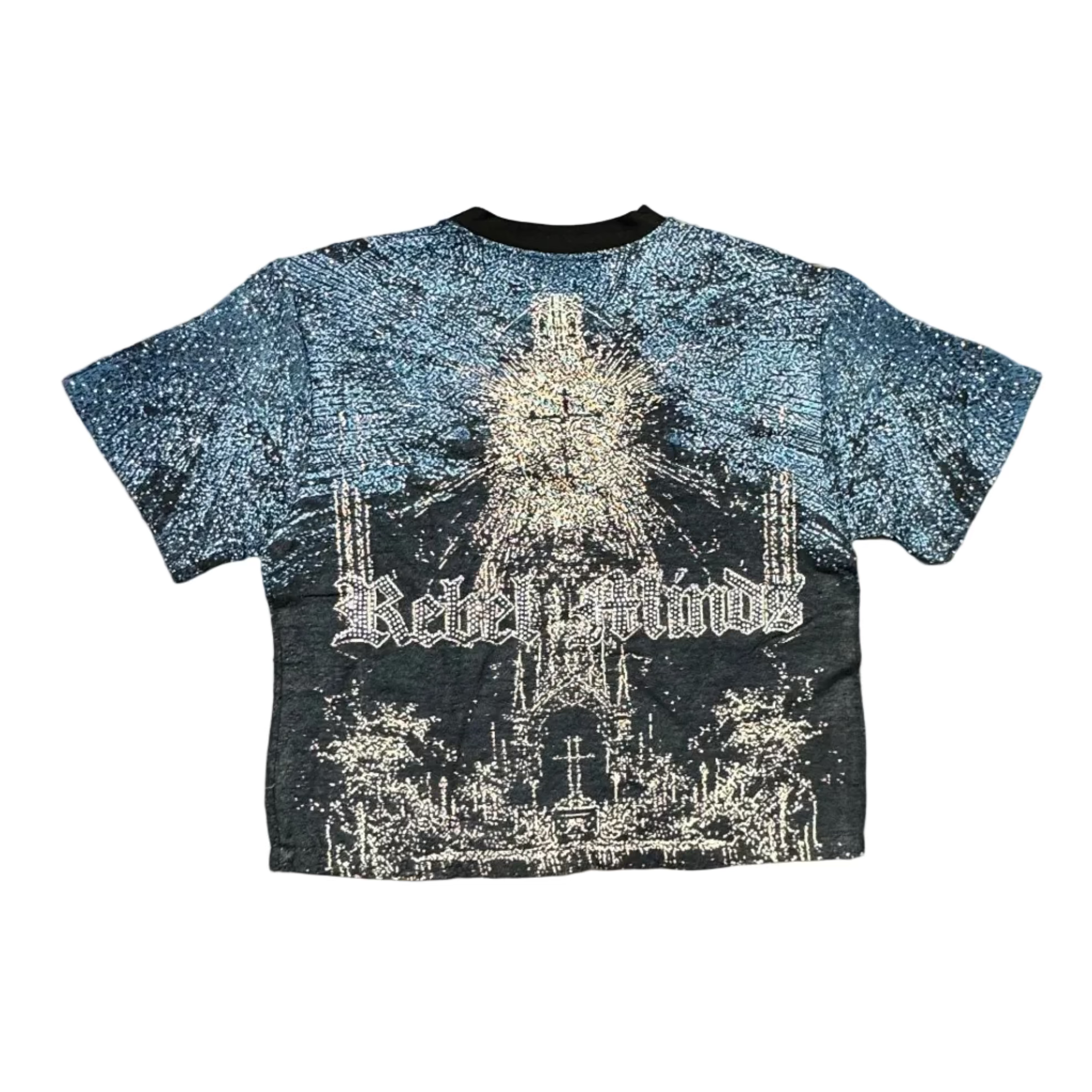 Rebel Minds Gothic Tee – Blue