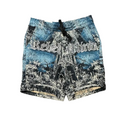 Rebel Minds Gothic Shorts – Blue