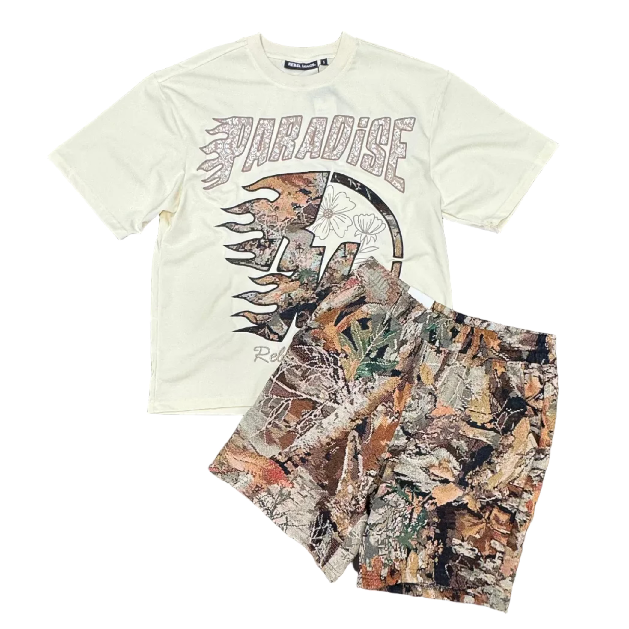 Rebel Minds Paradise Shorts –Woodland