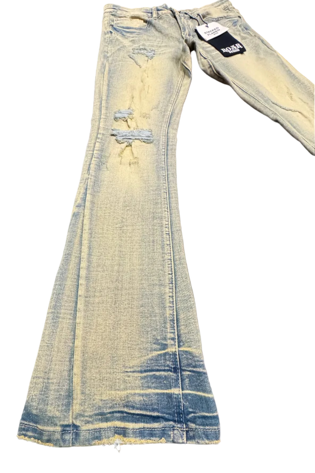 ROAR Denim Stacked Jeans– Lt Vintage Wash