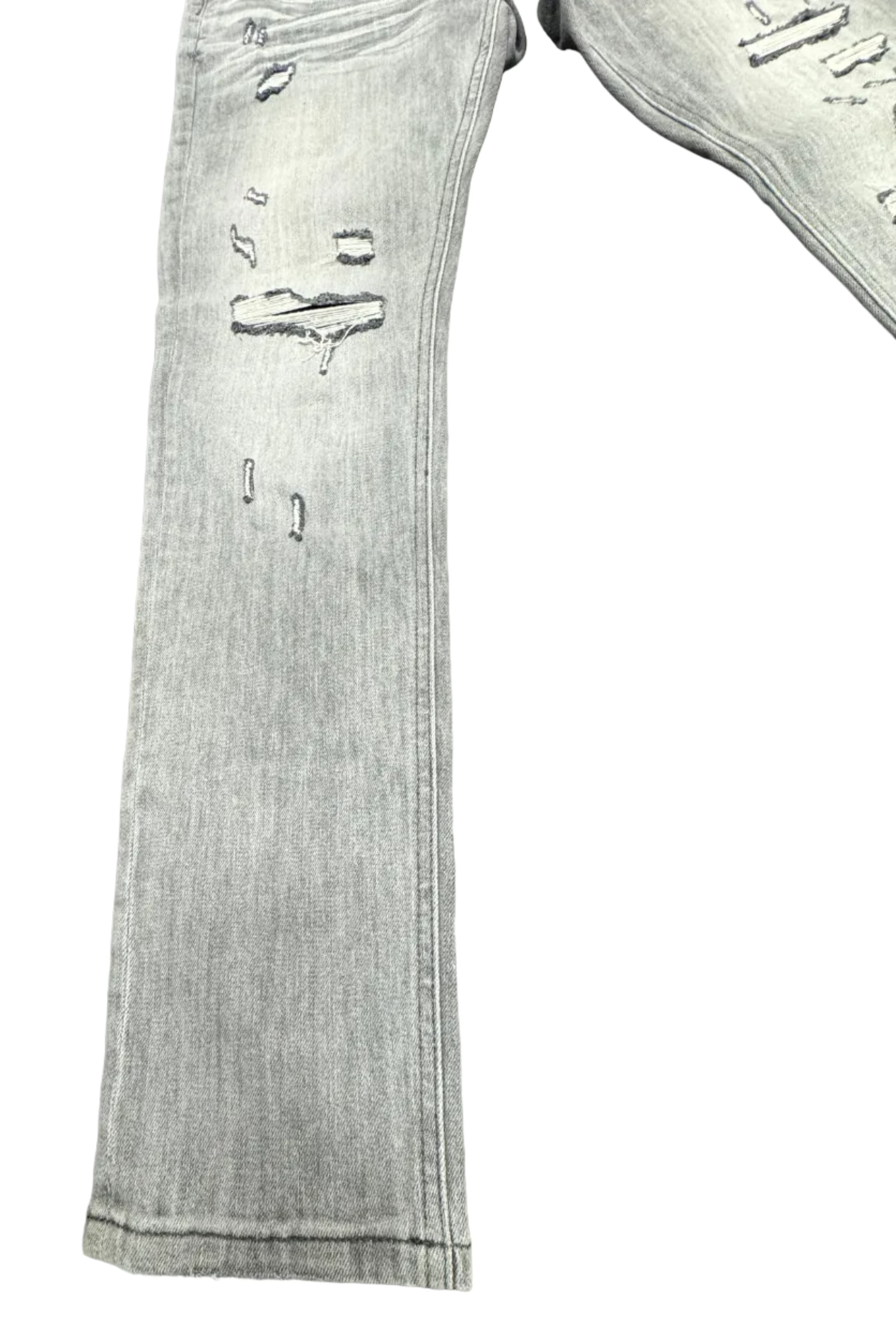ANOM Distressed Skinny Jeans– Grey