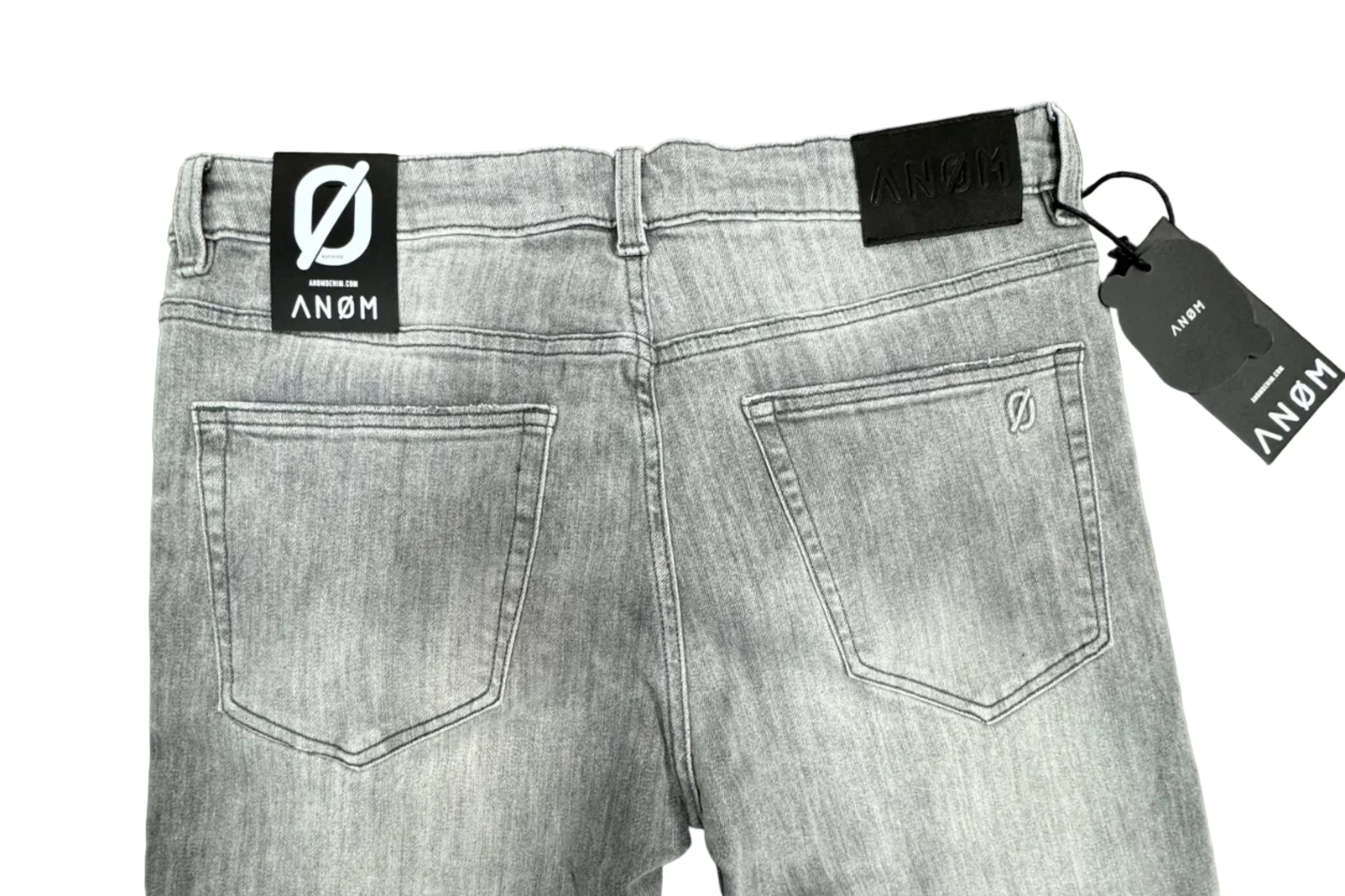ANOM Distressed Skinny Jeans– Grey