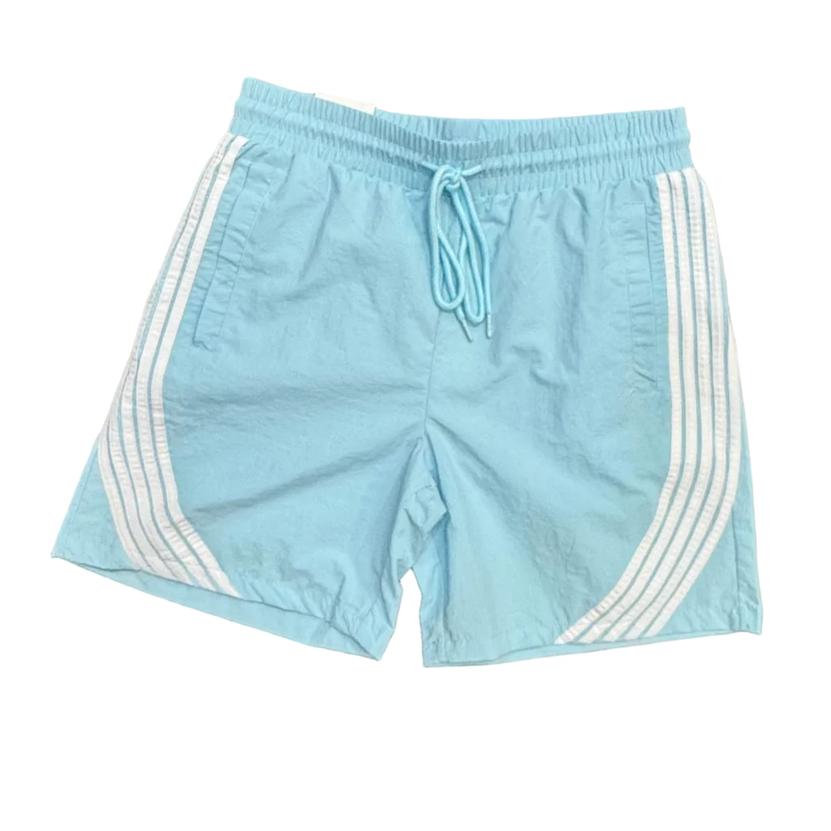 Rebel Minds Sky Blue Nylon Shorts