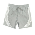 Rebel Minds Gray Nylon Shorts