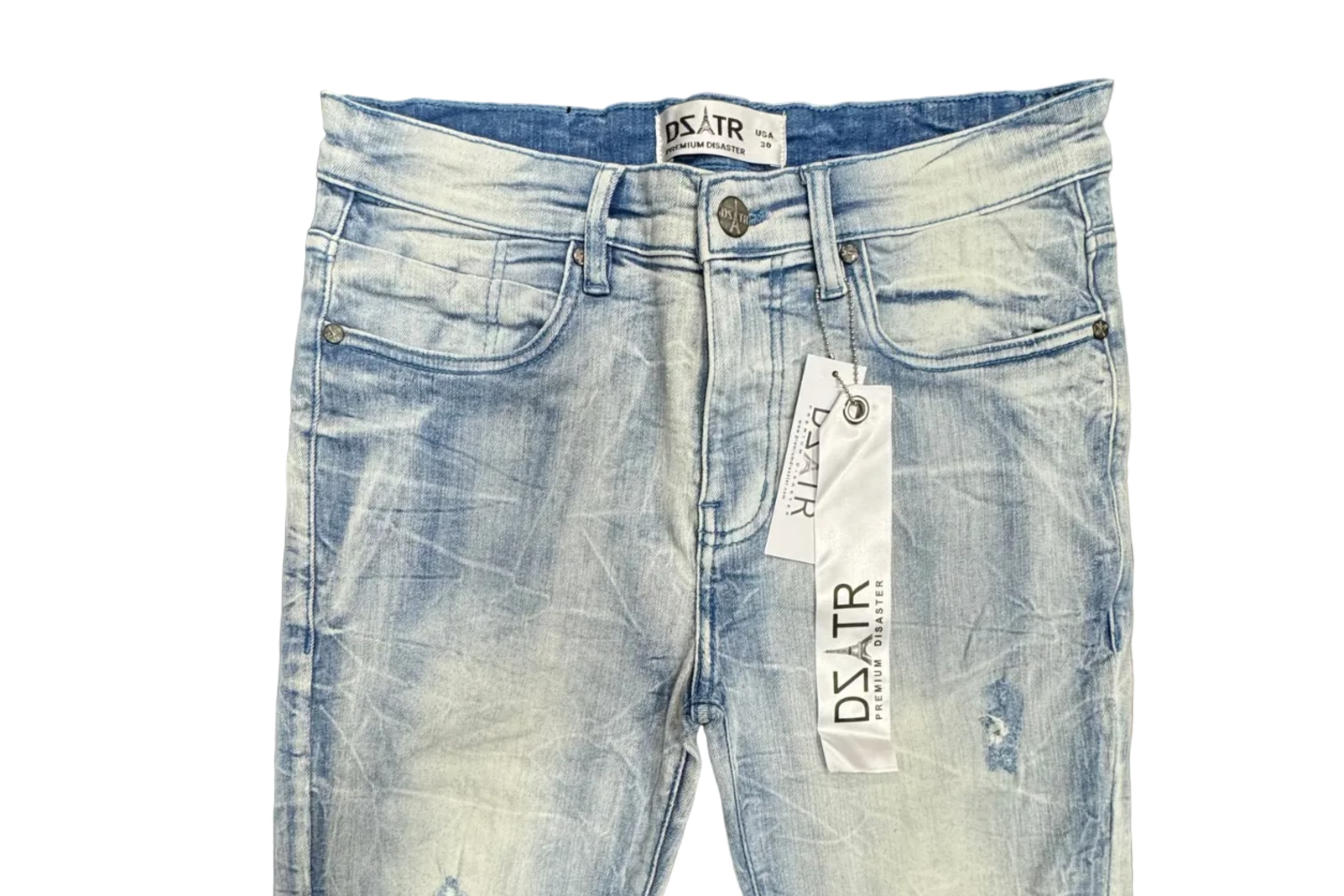 Disaster Jeans Ice Blue Skinny Jeans