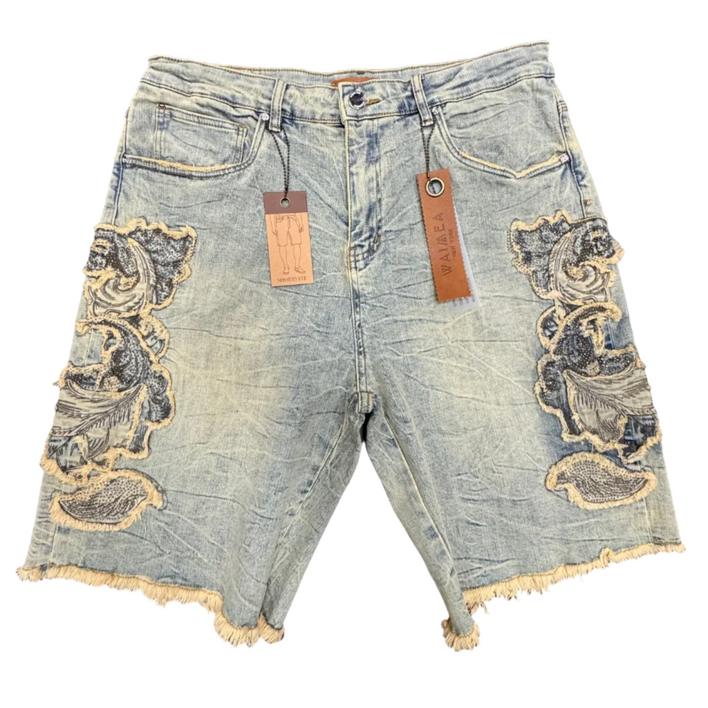 Waimea Rhinestone Paisley Shorts– Vintage Lt