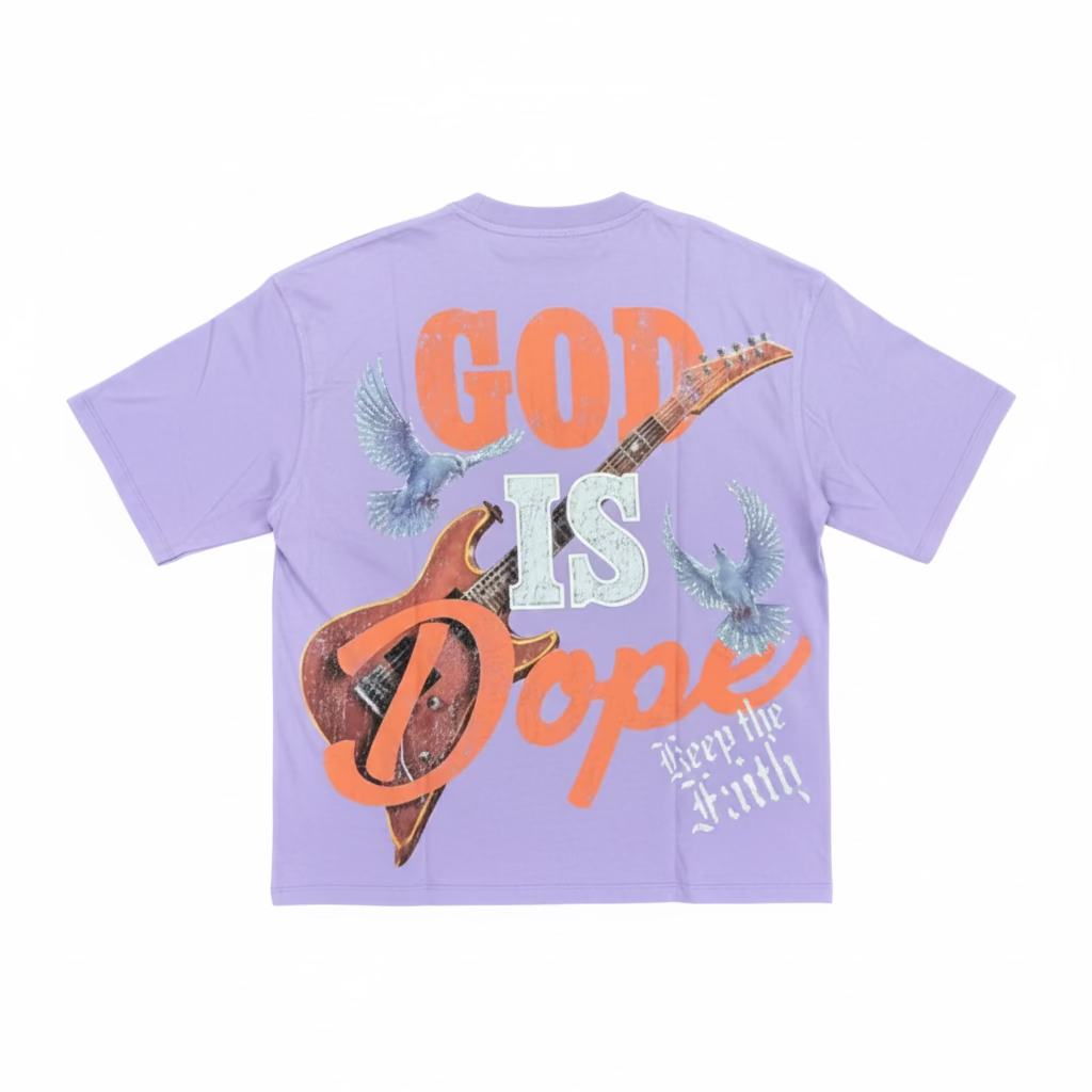 Roku Studio Drip Tee- Lavender
