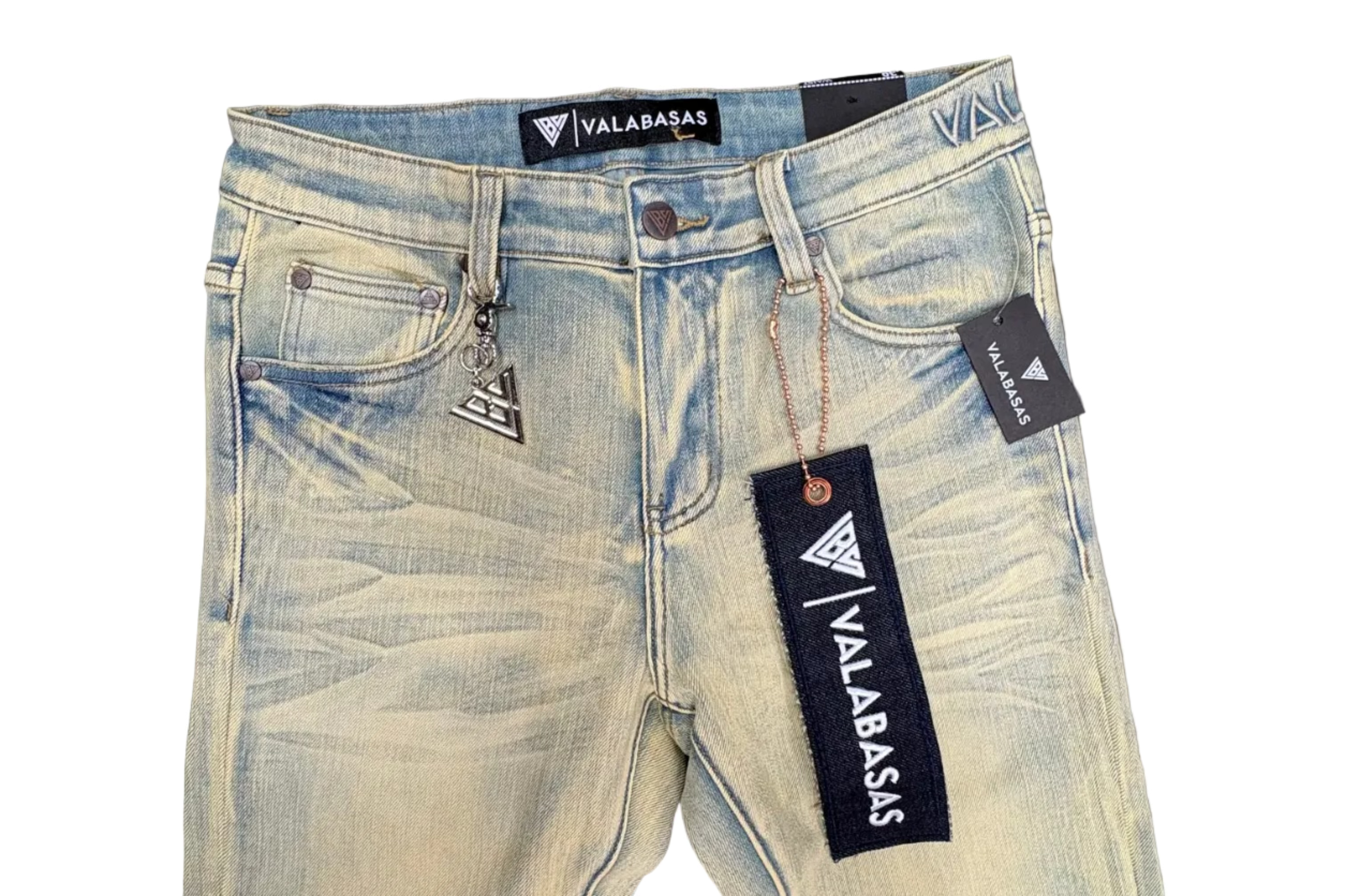 VALABASAS Vintage Wash Skinny Jeans