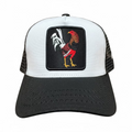 Rooster Trucker Hat – Grey/Black