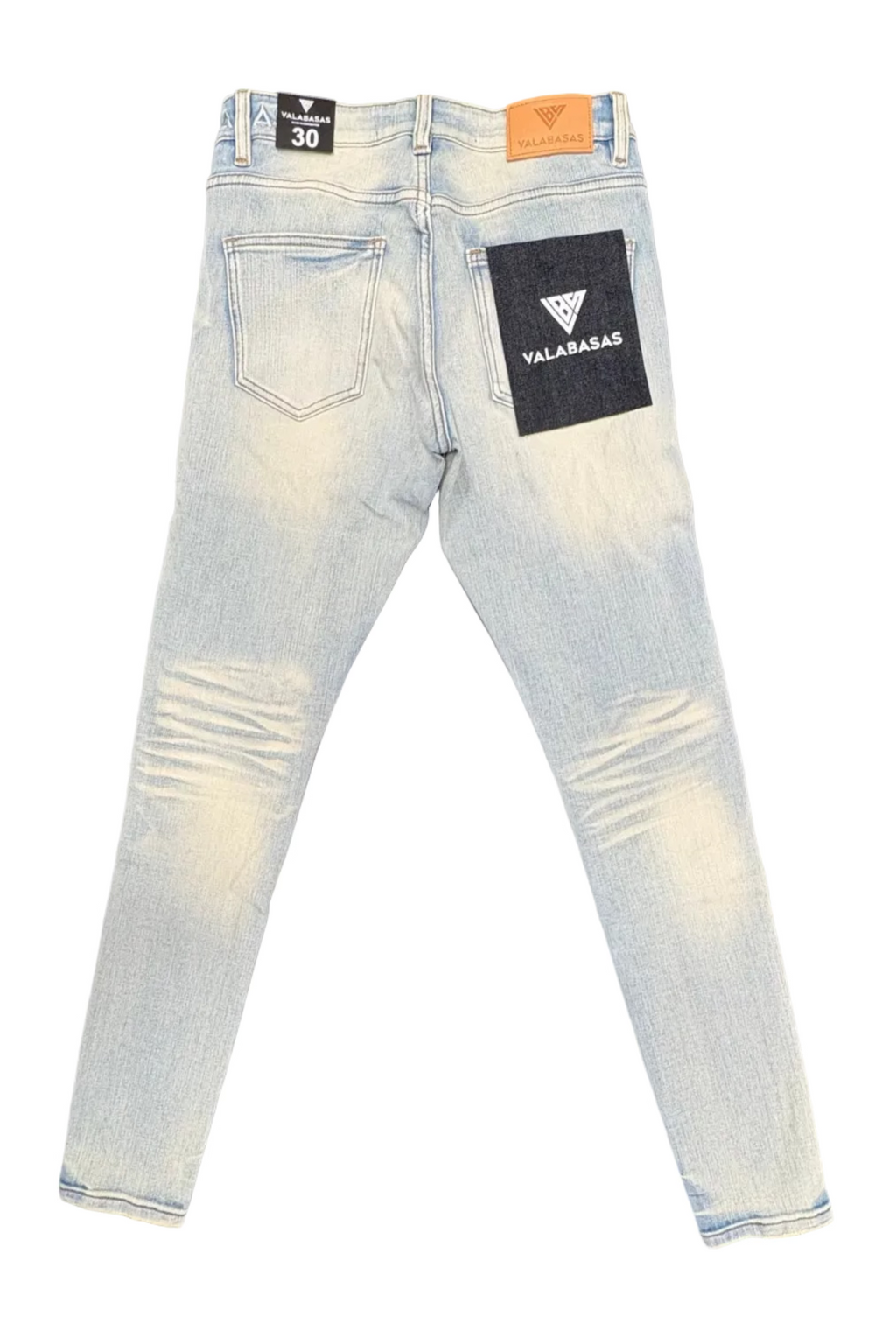 VALABASAS Light Wash Skinny Jeans