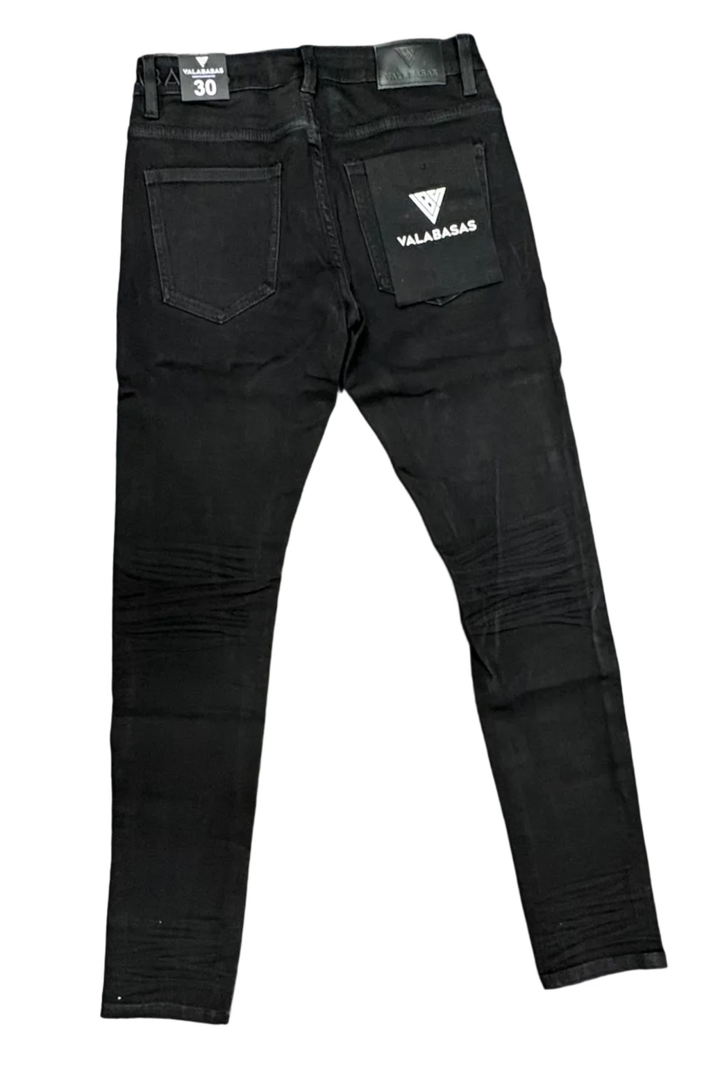 Valabasas Jet Black Skinny Jeans