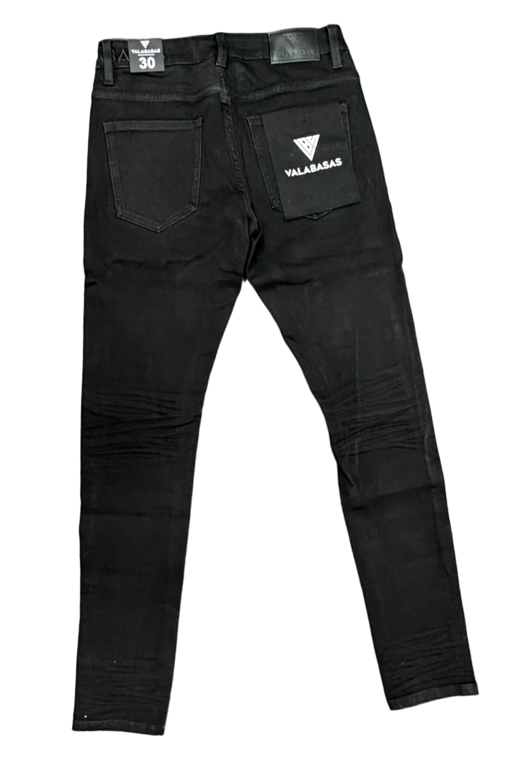 Valabasas Jet Black Skinny Jeans