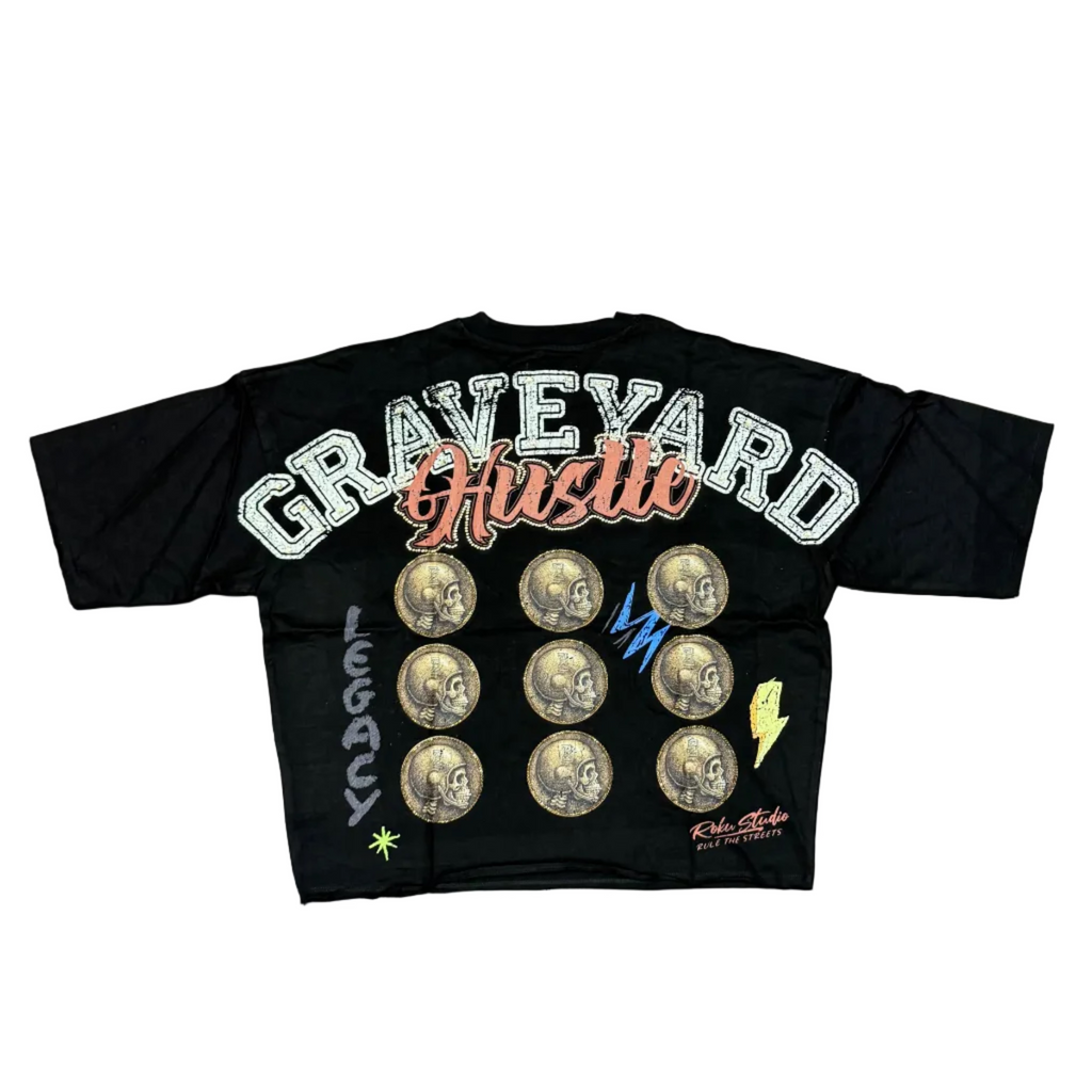Roku Studio No Mercy On Prayer Crop Tee