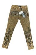 Rever Jeans Flame Rhinestone Jeans