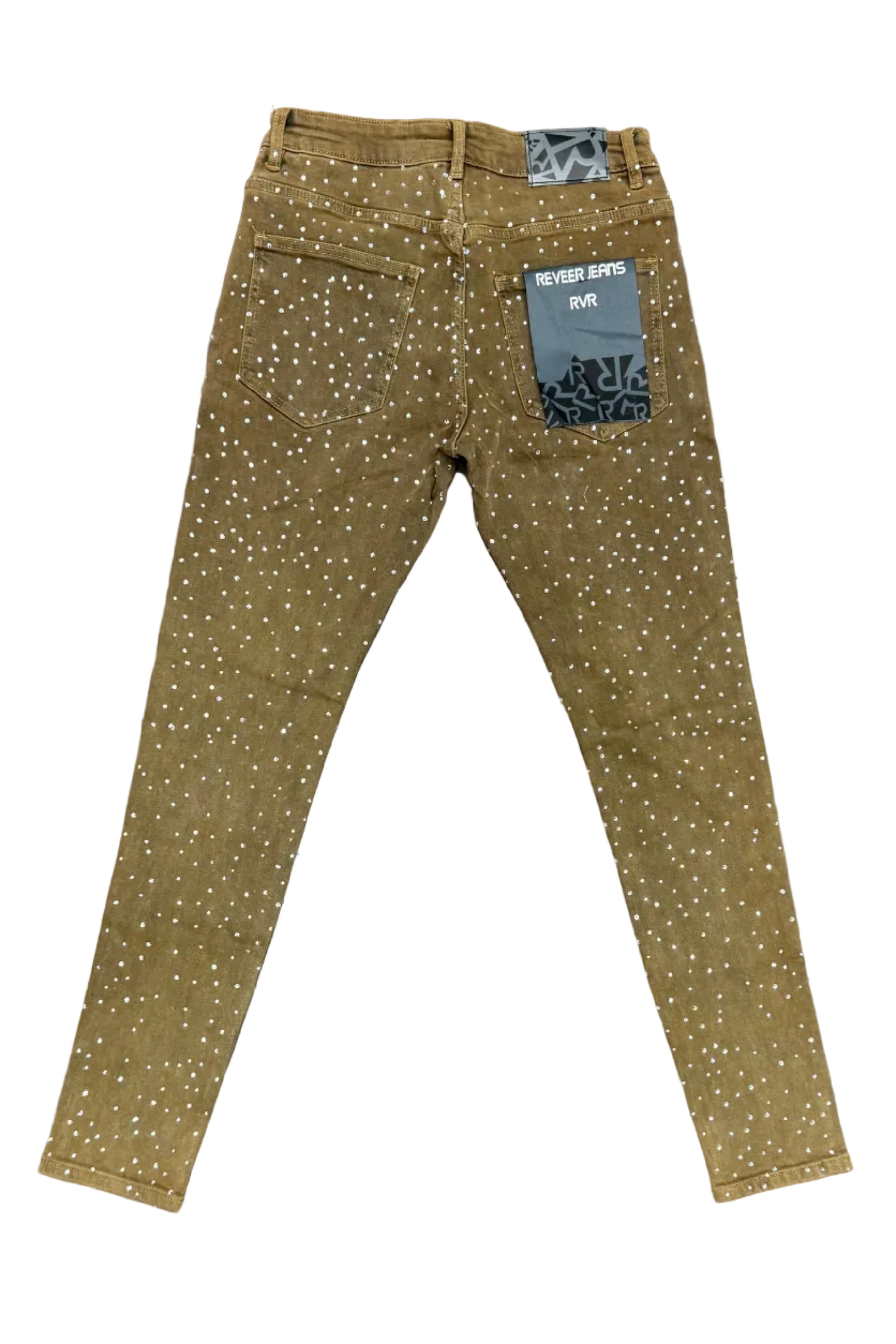 Rever Jeans Flame Rhinestone Jeans