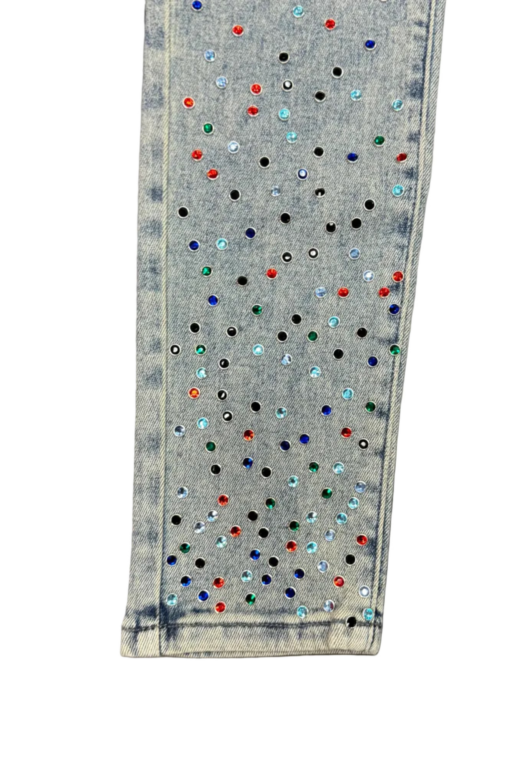 Reveer Script Rhinestone Jeans