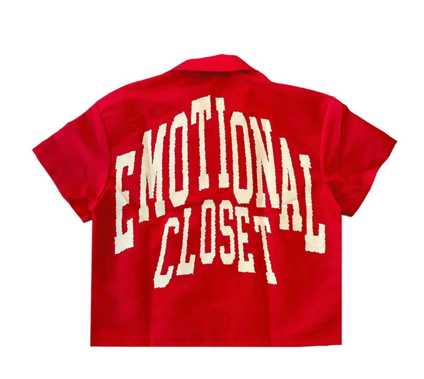 Mixed Emotions "Red Backyard" Nylon Shirt
