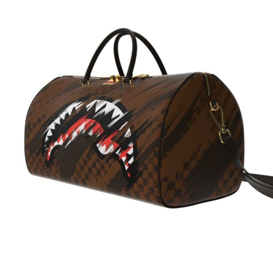 SMEARED GRUNGE DUFFLE