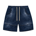 WKND "BORN A STAR SHORTS" BLUE