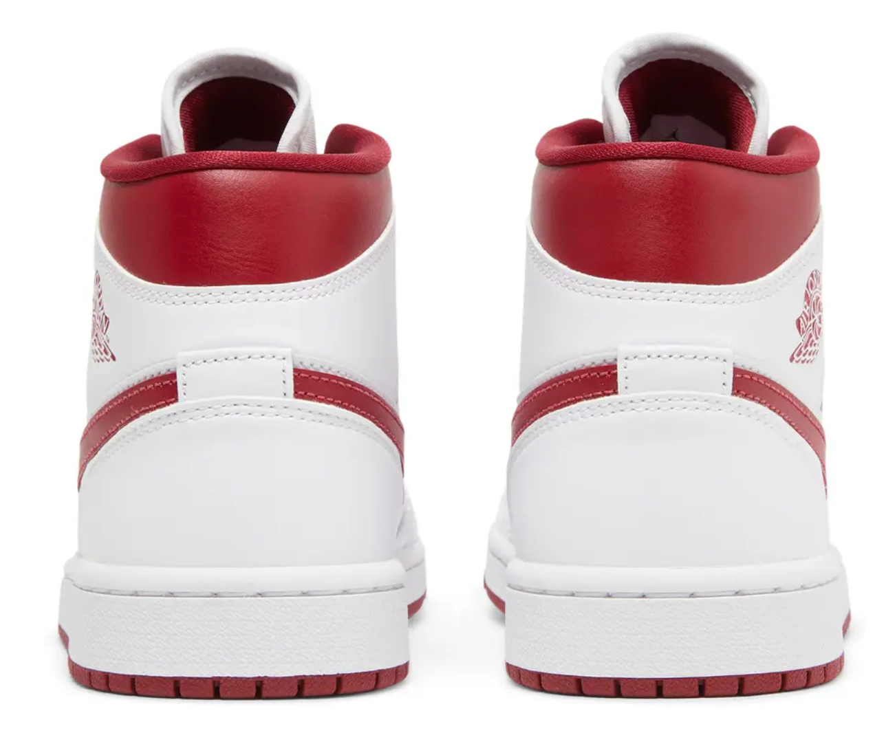 Wmns Air Jordan 1 Mid 'White Pomegranate'