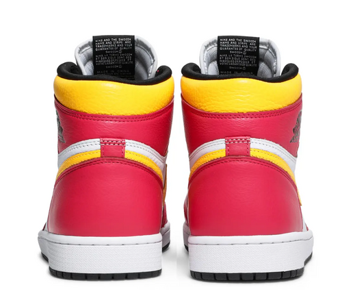 Air Jordan 1 High 'Light Fusion Red'